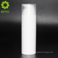 150ml empty cosmetic lotion white airless plastic pump bottle